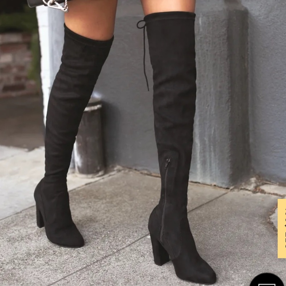 Lulus so much yes Over the Knee Boots